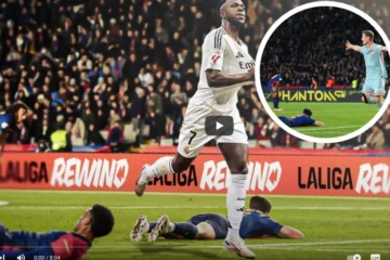 La Liga le roba la foto a Sorloth para dársela a Vinicius