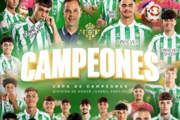El Betis juvenil gana por primera vez la Copa de Campeones