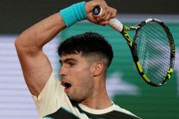 Ben Shelton – Carlos Alcaraz en directo: resultado, ganador y última hora del partido de octavos de final de Roland Garros hoy