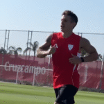 Alfon entrena en solitario mientras se recupera de su lesión