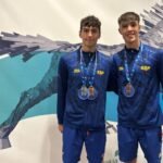 Los sevillanos Cristóbal Vargas y Carlos González suman tres metales para la historia en el Europeo júnior de natación