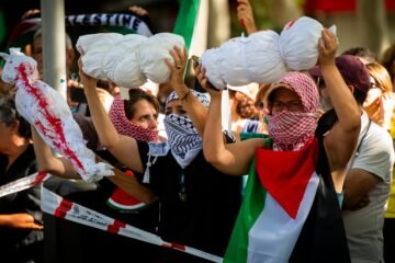Los impulsores de las protestas propalestinas: “Nuestro objetivo era conseguir una movilización masiva”