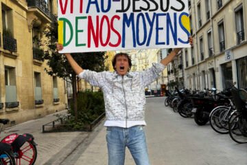 ‘Voltuan’: el hombre de las mil pancartas de Francia