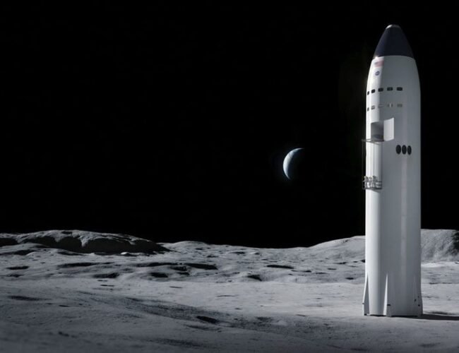 SpaceX planea una misión simplificada a la Luna para recuperar el favor de la NASA y China amenaza con pisarla antes de 2030