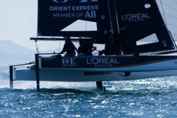 El Mar Menor cerrará la temporada de los catamaranes voladores ETF26