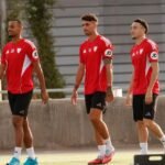 Rubén Vargas y Sow ya trabajan en la ciudad deportiva