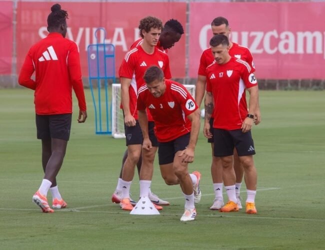Las tres bajas del Sevilla FC antes de viajar a Madrid