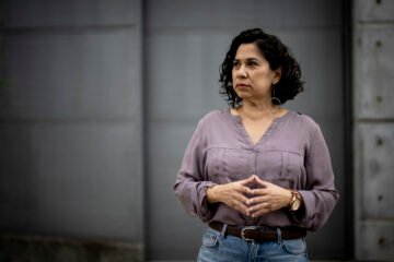 Claudia Vargas, mujer del opositor nicaragüense Roberto Samcam: «El mensaje del sandinismo es que no se está seguro en ningún lugar»