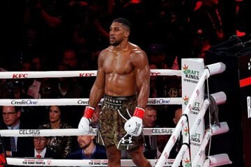 El boxeador Anthony Joshua, herido en un accidente coche en Nigeria donde mueren dos personas