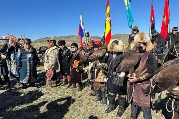 El oro más desconocido: los Juegos Olímpicos de halcones y águilas reales