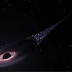 Observan, por primera vez, un enorme agujero negro vagando solo entre galaxias a una velocidad imposible