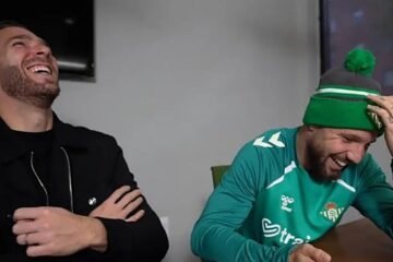 La inocentada con más guasa del Betis: Aitor y Adrián llaman a Fornals para que le entregue un premio a Mbappé