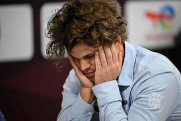Magnus Carlsen, de un nuevo ataque de ira tras una derrota a su decimonoveno título mundial