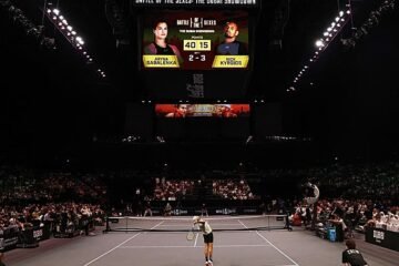 Kyrgios, 673 del ranking ATP, se impone a Sabalenka, número 1 del de la WTA, en la ‘Batalla de los Sexos’