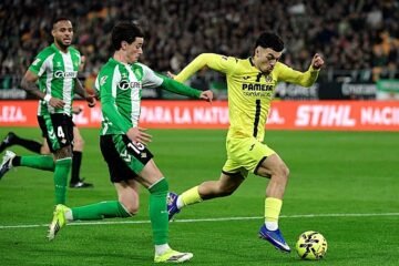 Betis – Villarreal, las estadísticas del partido