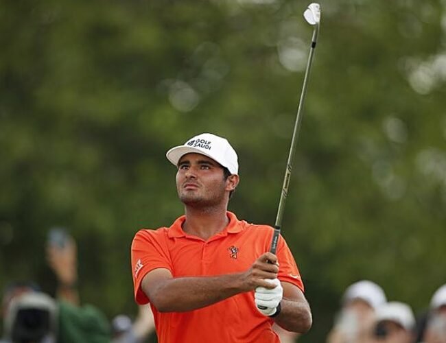 El golfista español Eugenio Chacarra deja de competir por problemas de salud mental