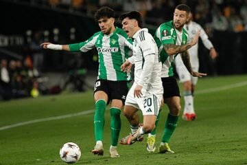 La UEFA confirma los horarios de la eliminatoria entre el Betis y el Sporting de Braga
