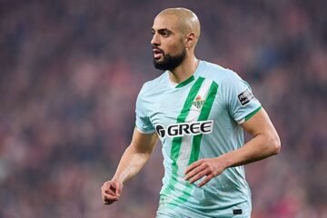 90 minutos para Amrabat con el Betis cuatro meses después