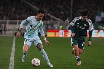 El Betis, el único equipo español que no aportó puntos en esta jornada para que la quinta plaza de LaLiga sea de Champions