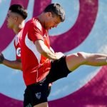 Los jefes de la zaga del Sevilla FC arrancan la semana con el grupo