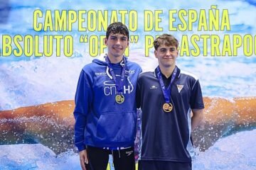 El emergente talento sevillano brilla en el Campeonato de España de Natación de Sabadell