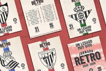 El Betis vestirá una camiseta retro en la jornada 31ª por una iniciativa de LaLiga