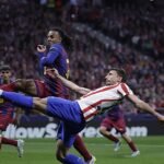 El uno por uno del Atlético-Barcelona: dramático Lenglet; colosal Lamine Yamal