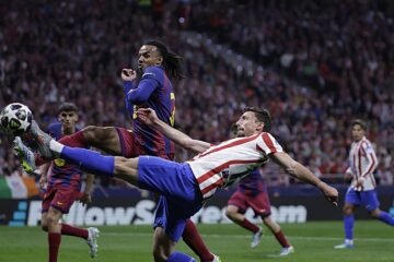 El uno por uno del Atlético-Barcelona: dramático Lenglet; colosal Lamine Yamal