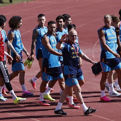 Una mañana de ilusión para España antes de afrontar el Mundial