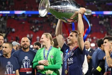 El Betis felicita a Fabián por el segundo título de Champions con el PSG