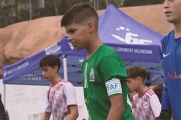 Javi Secano, la perla del Betis que brilla con la selección andaluza en los CESA sub 12