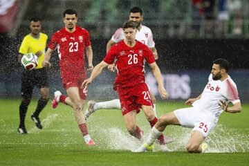 45 minutos para Ricardo en el triunfo de Suiza ante Jordania (4-1)