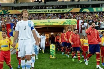 España nunca ha perdido con Uruguay en diez partidos, el primero en el Mundial de Brasil 1950