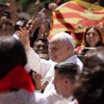 El Papa ignora la pederastia en su visita a Montserrat, uno de los focos del escándalo en Cataluña