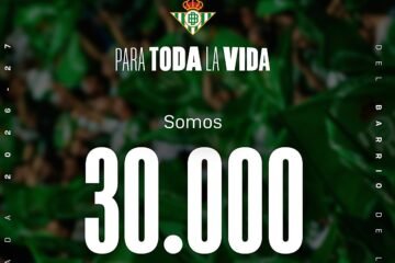 Éxito en la campaña de renovaciones: el Betis alcanza los 30.000 abonados