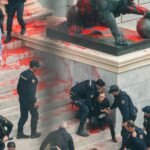 La jueza descarta las penas de prisión para los activistas climáticos que mancharon de rojo el Congreso en 2023