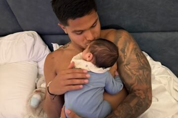La felicitación del Betis a Cucho por su paternidad: «Nuestra más sincera enhorabuena»