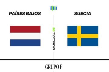 Estadísticas del Países Bajos – Suecia del grupo F de la primera fase del Mundial