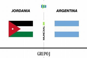 Jordania – Argentina, en directo: sigue el resultado, ganador y goles del partido de la fase de grupos del Mundial 2026 hoy, en vivo
