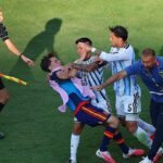 Paredes, Molina, Almada, Ayala y Gavi, los investigados por la pelea de la final del Mundial