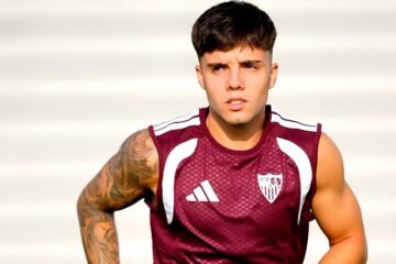 Julio Díaz aterriza con un mensaje potente: «Me siento con ganas de demostrar que el Sevilla va a volver a su lugar»