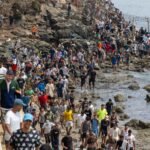Marruecos manda parar el éxodo de 50.000 migrantes sobre Ceuta