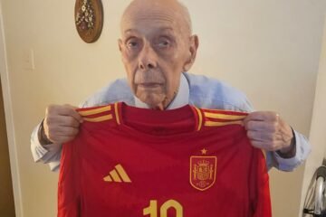 A sus casi 94 años, es el hincha español más veterano en Nueva York: «Si pudiera, iba al estadio»
