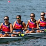 Bronce para las sevillanas Lidia Florido y Amanda Gil en el Mundial de remo sub 23