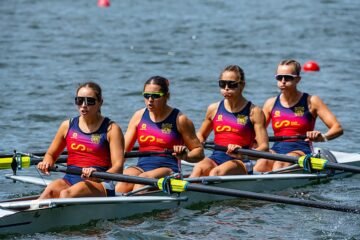 Bronce para las sevillanas Lidia Florido y Amanda Gil en el Mundial de remo sub 23