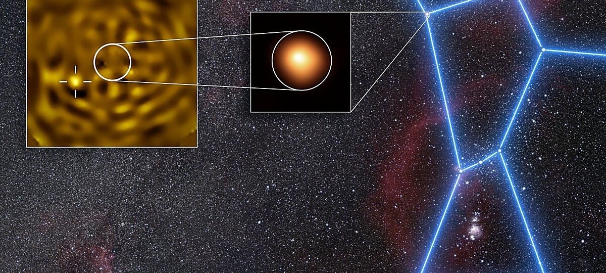 Betelgeuse no está sola: captan la mejor imagen de la escurridiza compañera de la estrella más famosa del cielo