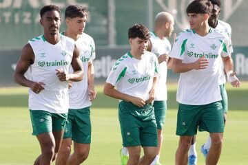 Los cuatro canteranos que se mantienen en la pretemporada del Betis