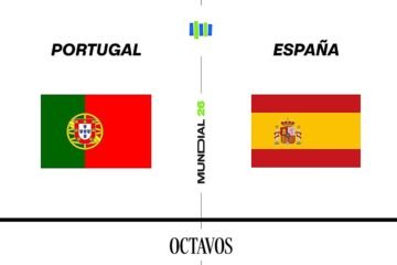 Estadísticas del Portugal – España de octavos de final del Mundial