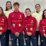 La canoa sevillana, con dos platas, demuestra su prometedor futuro en el Europeo de Szeged