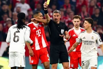 Vincic, árbitro de la polémica expulsión de Camavinga en Champions, pitará la final